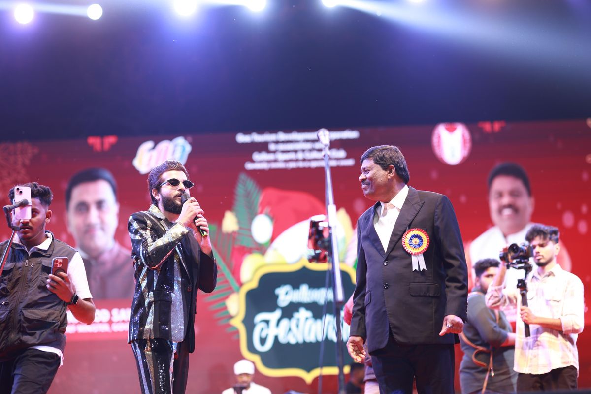Goa Tourism state festival, main stage
